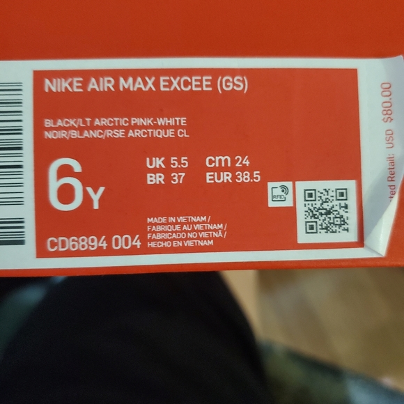 Nike women air max excee gs - Picture 2 of 12